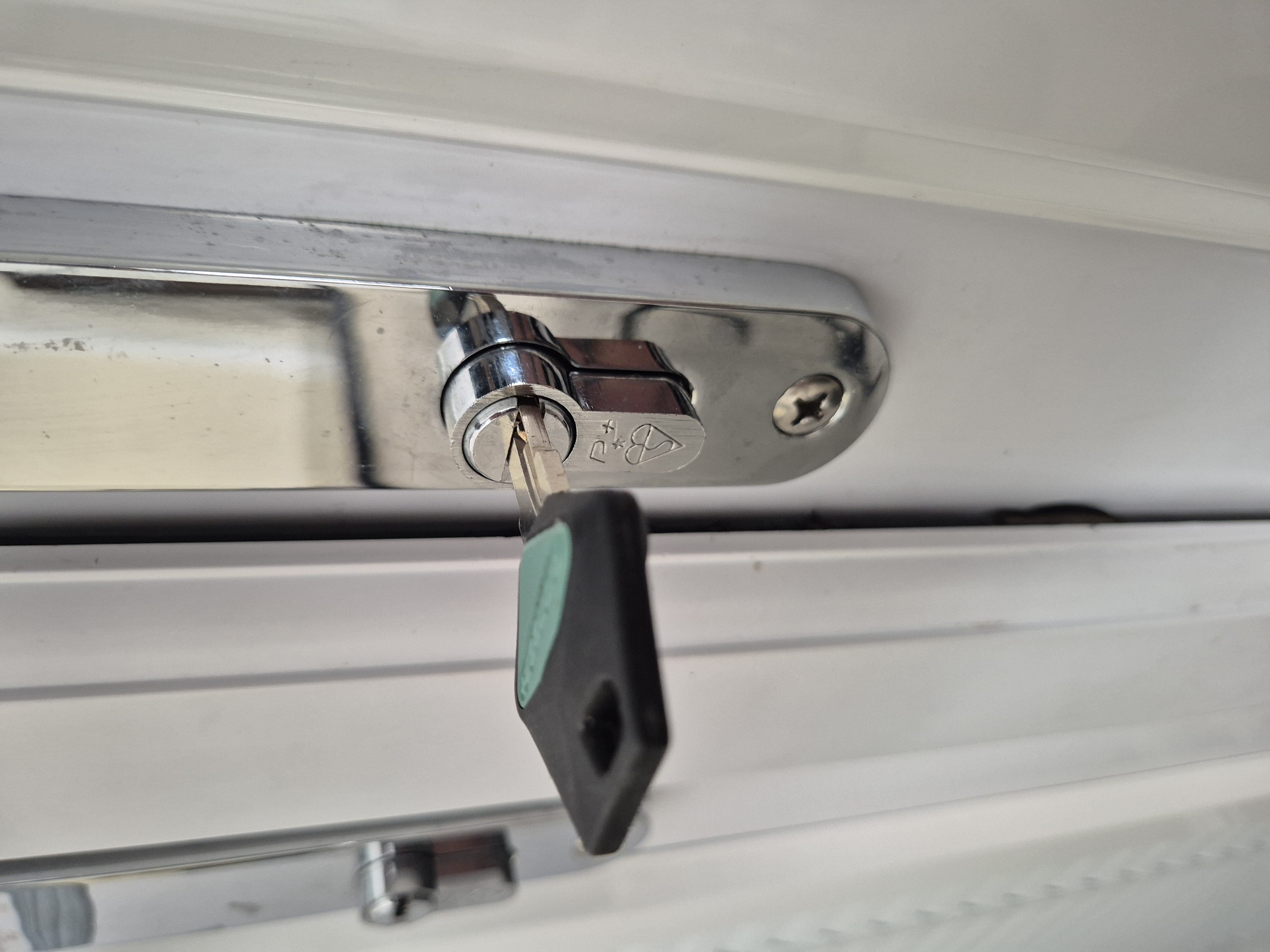 Church lock repaired